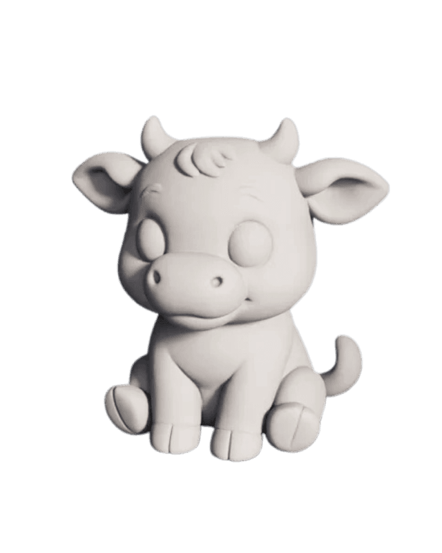 Cute Cow figurine