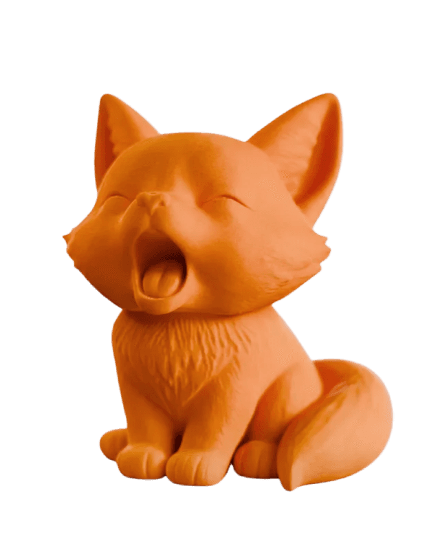 Sleepy Fox figurine